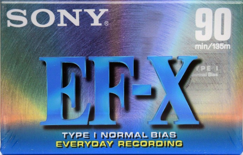 Compact Cassette: Sony  - EF-X 90