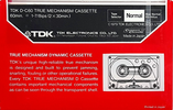Compact Cassette TDK D 60 Type I Normal 1979 Japan