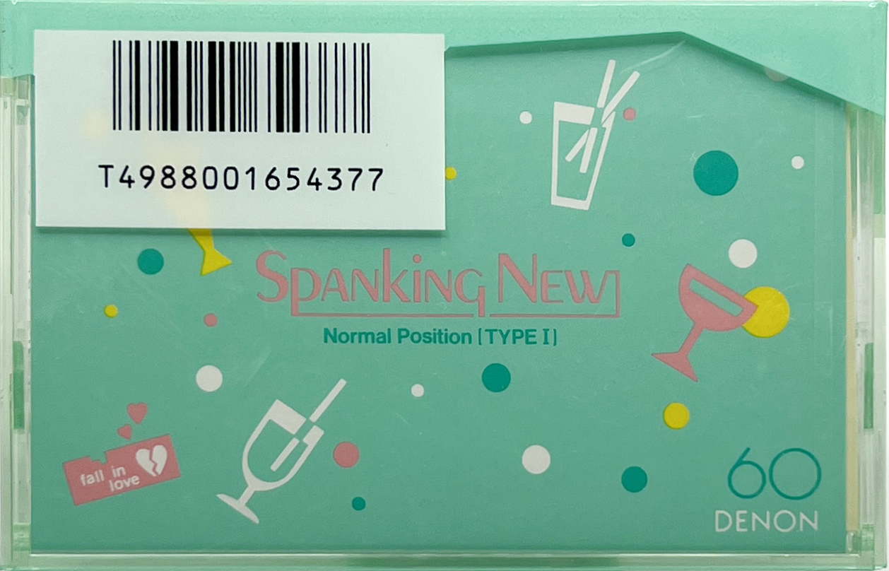 Compact Cassette Denon KF 60 "Spanking New KF60GB" Type I Normal 1986 Japan