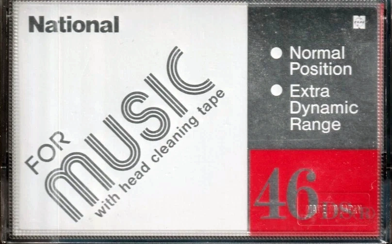 Compact Cassette National DS 46 "RT-DS(R)" Type I Normal 1984 Japan