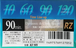 Compact Cassette Victor RZ 90 "RZ-90S" Type I Normal 1996 Japan