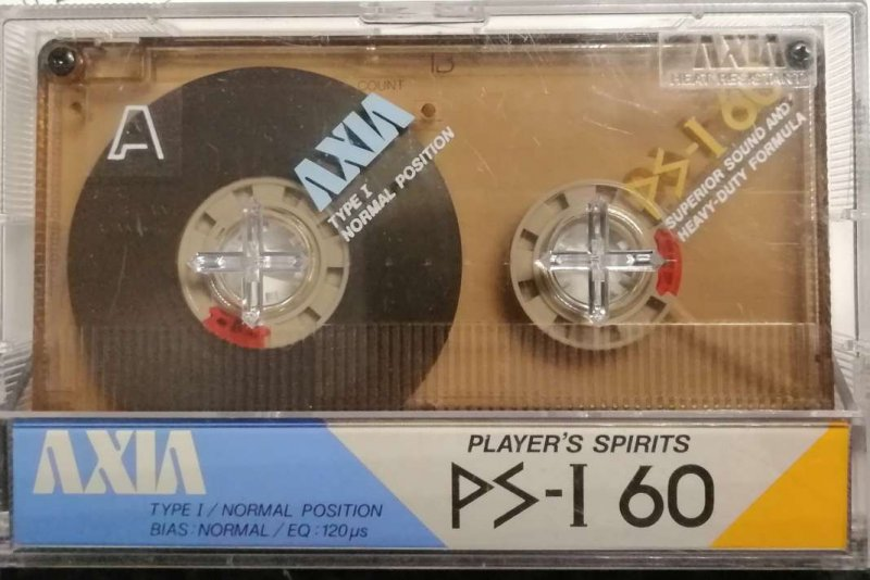 Compact Cassette: FUJI AXIA - PS-I 60