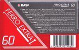 Compact Cassette BASF Ferro Extra I 60 Type I Normal 1991 Europe