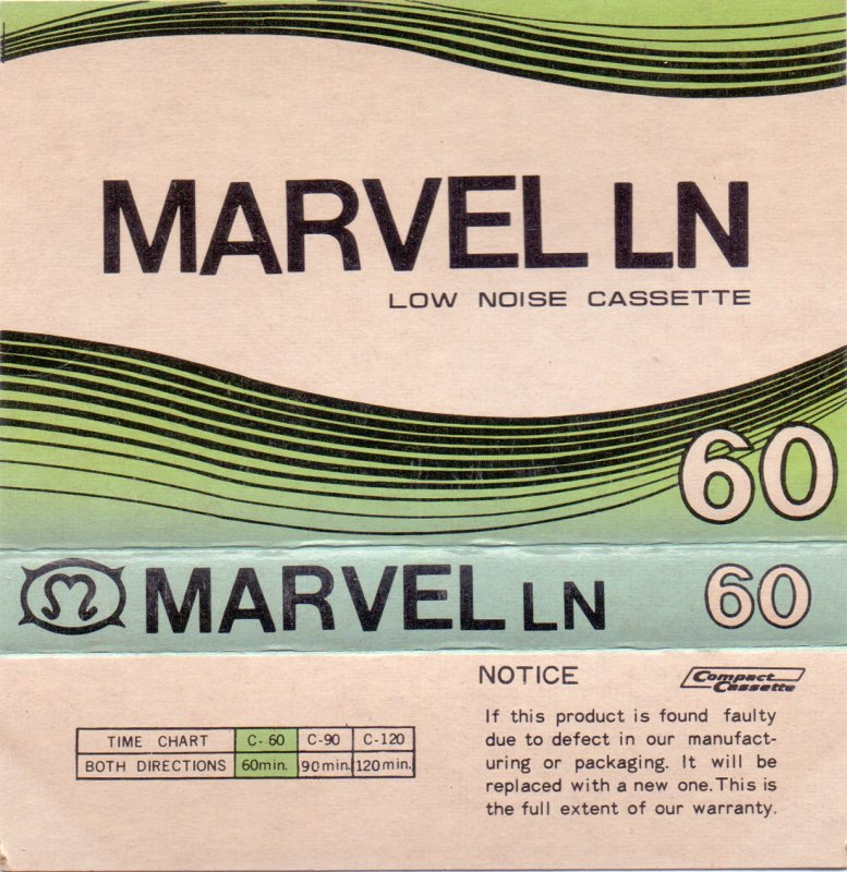 Compact Cassette: Unknown Marvel -  60