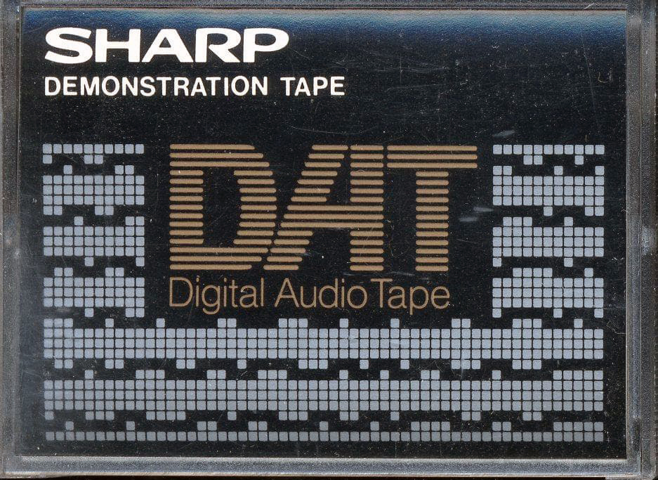 Digital Audio Tape Sharp "Be Sharp Again" Demonstration Tape Japan