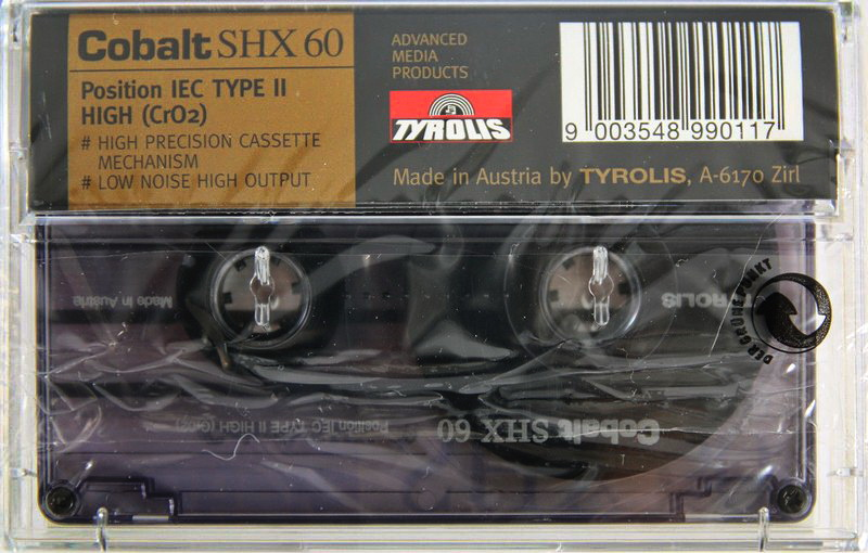 Compact Cassette Tyrolis 60 Type II Chrome Austria