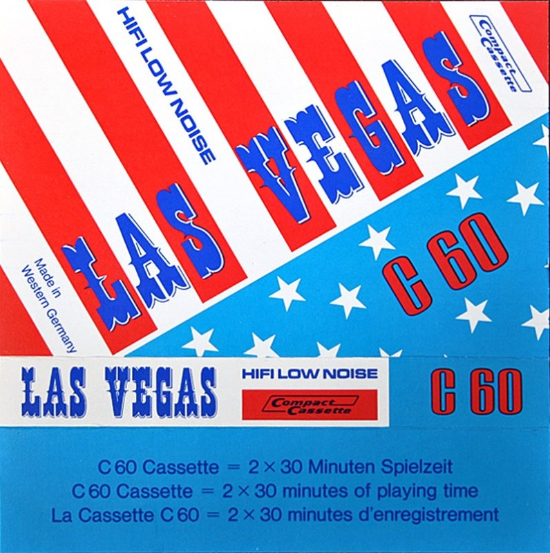 Compact Cassette Las Vegas 60 Type I Normal 1977 Germany