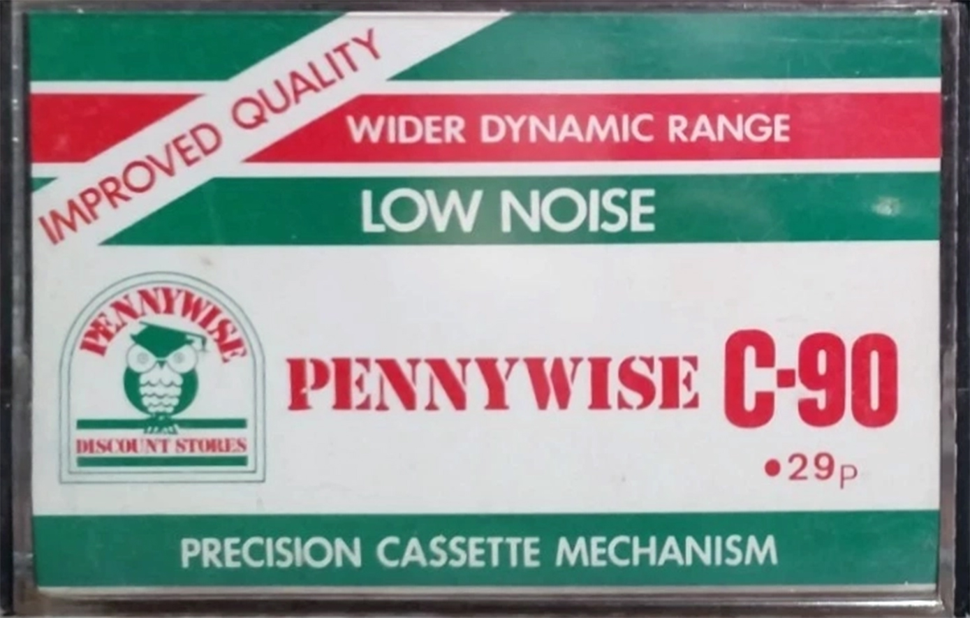 Compact Cassette Pennywise 90 Type I Normal UK