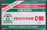 Compact Cassette Pennywise 90 Type I Normal UK