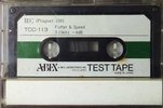 Compact Cassette A-Bex Test Cassette 1981 Japan