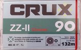 Compact Cassette CRUX ZZ 90 Type II Chrome 2025 Worldwide