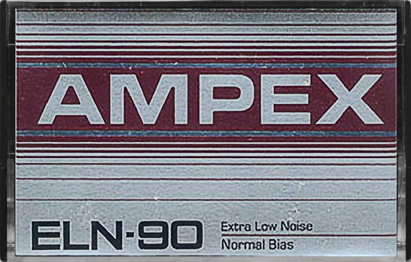 Compact Cassette Ampex ELN 90 Type I Normal 1982 USA