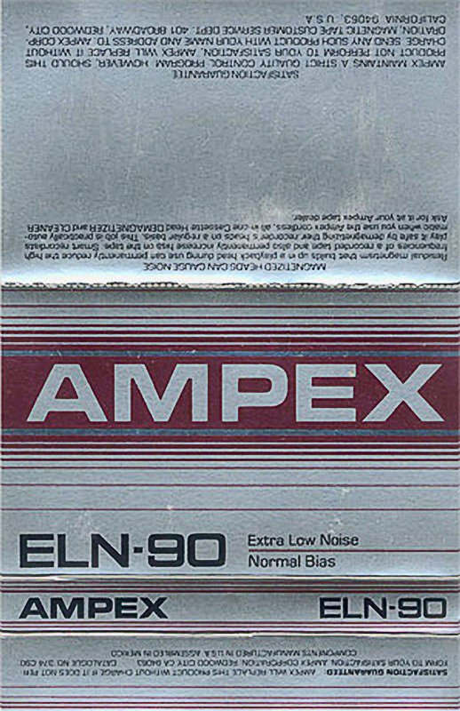 Compact Cassette: AMPEX Ampex - ELN 90