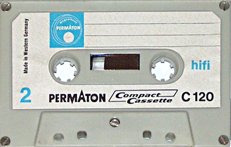 Compact Cassette Permaton 120 Type I Normal 1969 Europe