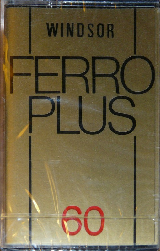 Compact Cassette Windsor Ferro Plus 60 Type I Normal Europe