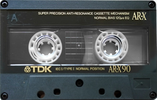 Compact Cassette TDK AR-X 90 Type I Normal 1988 Australia, Europe