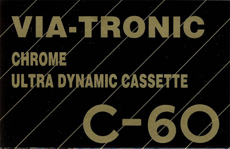 Compact Cassette Via-Tronic 60 Type II Chrome Germany