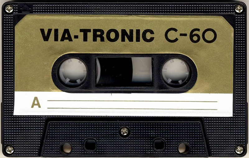 Compact Cassette Via-Tronic 60 Type II Chrome Germany