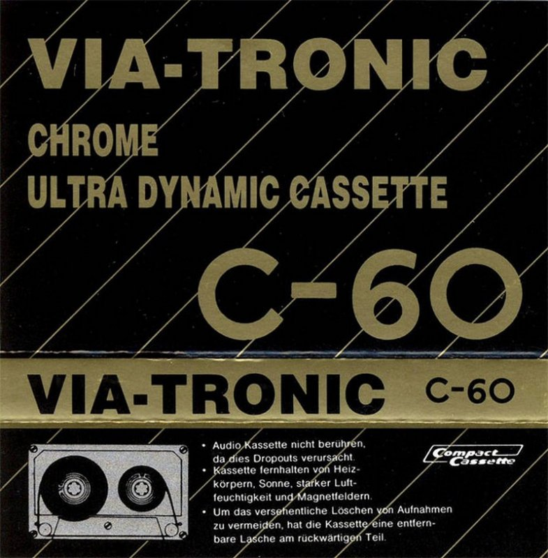 Compact Cassette: Unknown Via-Tronic -  60