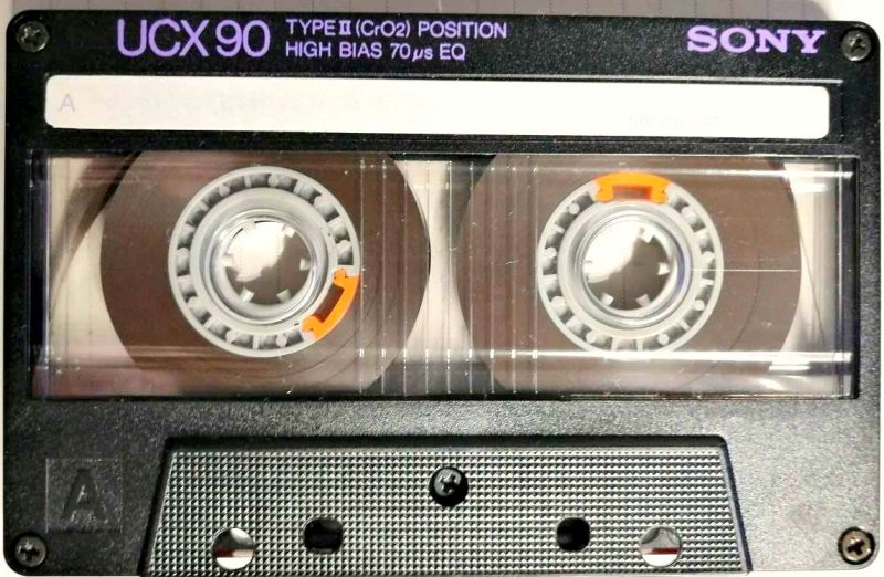 Compact Cassette Sony UCX 90 Type II Chrome 1985 Japan