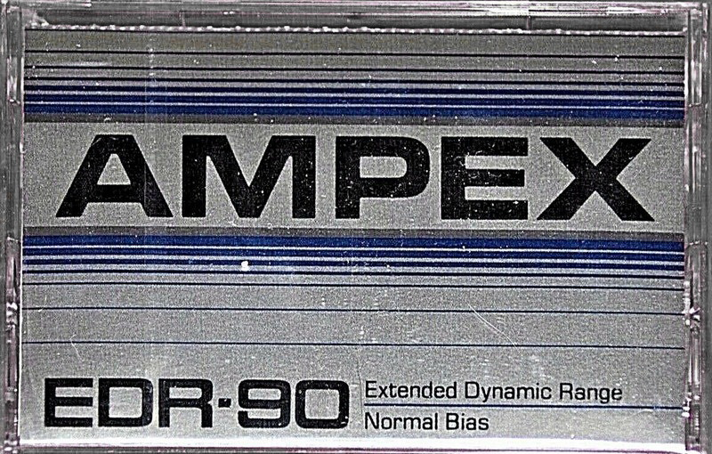 Compact Cassette Ampex EDR 90 Type I Normal 1982 Mexico