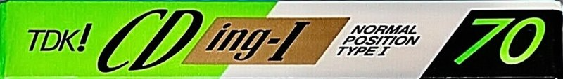 Compact Cassette TDK CDing 1 70 "CDING1-70M" Type I Normal 1990 Japan