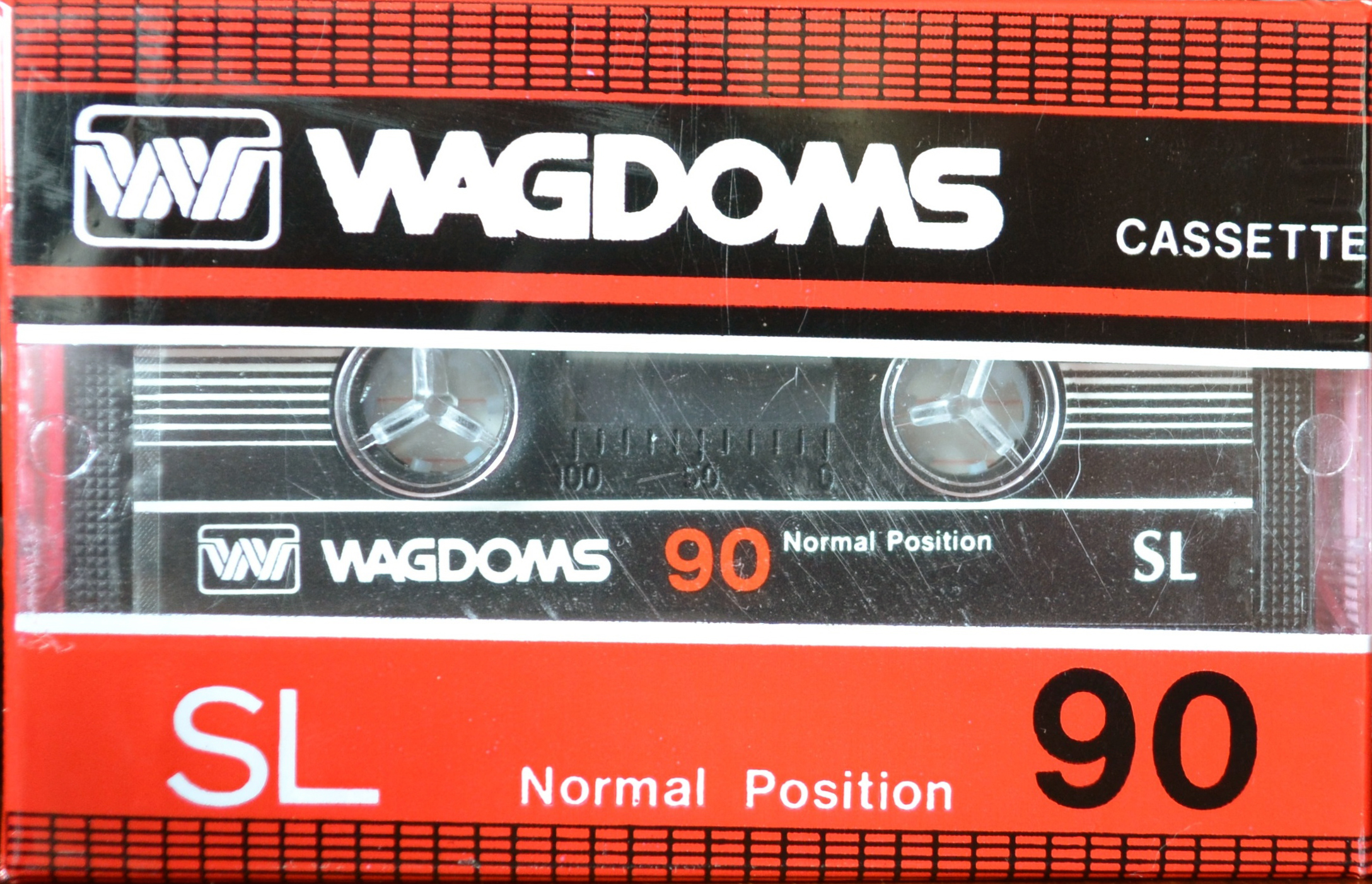 Compact Cassette Magdoms SL 90 Type I Normal 1991 Worldwide