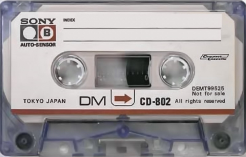 Compact Cassette: Sony  -  30