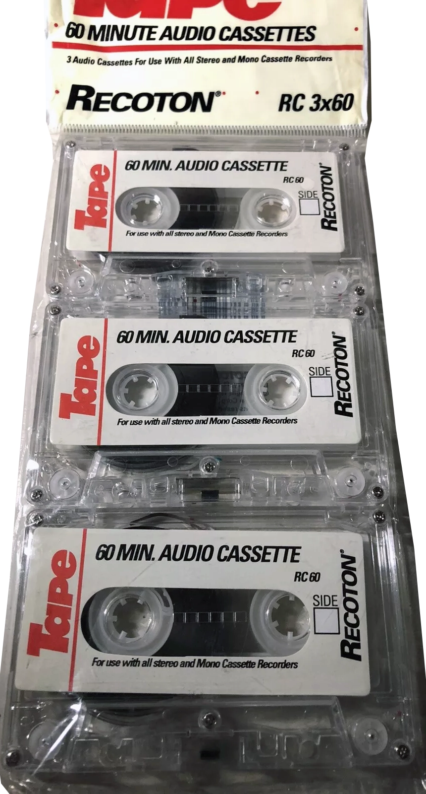 Soft Pack Recoton RC 60 Type I Normal 1996 USA