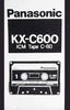Compact Cassette Panasonic 1 "KX-C060" Endless Cassette Germany