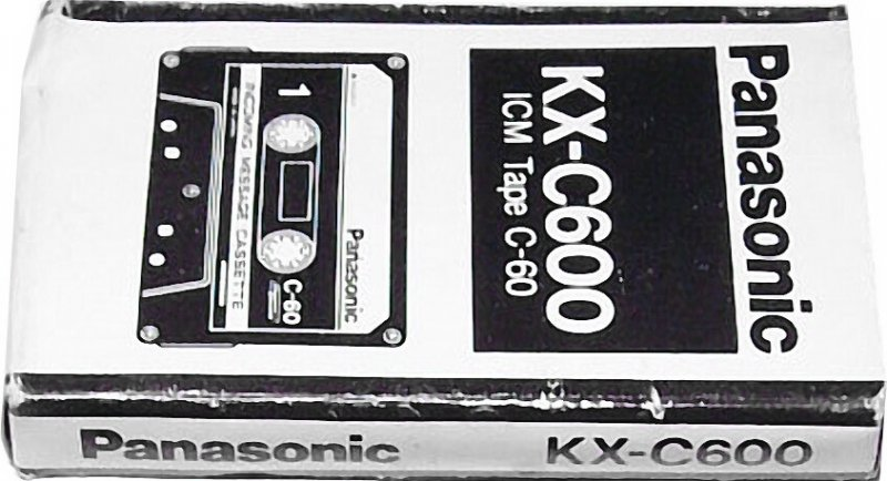 Compact Cassette Panasonic 1 "KX-C060" Endless Cassette Germany