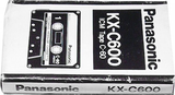 Compact Cassette Panasonic 1 "KX-C060" Endless Cassette Germany