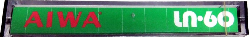 Compact Cassette Aiwa LN 60 Type I Normal 1980 Japan