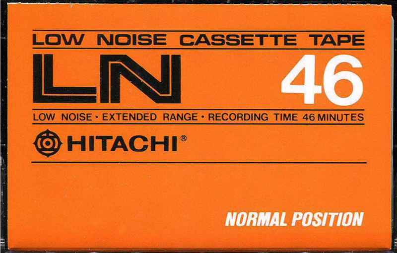 Compact Cassette Hitachi 46 Type I Normal 1976 Japan
