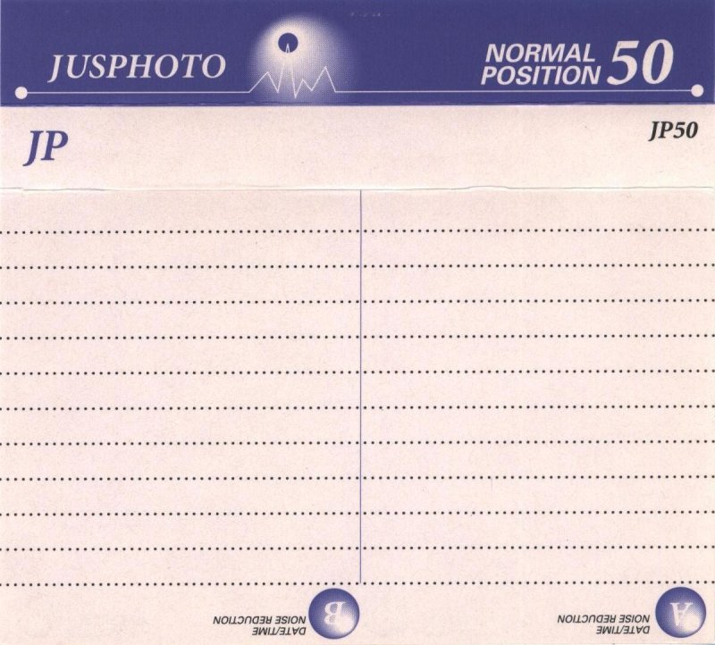 Compact Cassette:  Jusphoto - JP 50