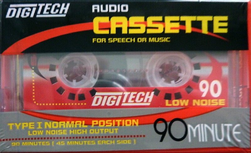 Compact Cassette: Unknown Digitech -  90