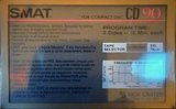 Compact Cassette Smat CD 90 Type I Normal 1990 North America