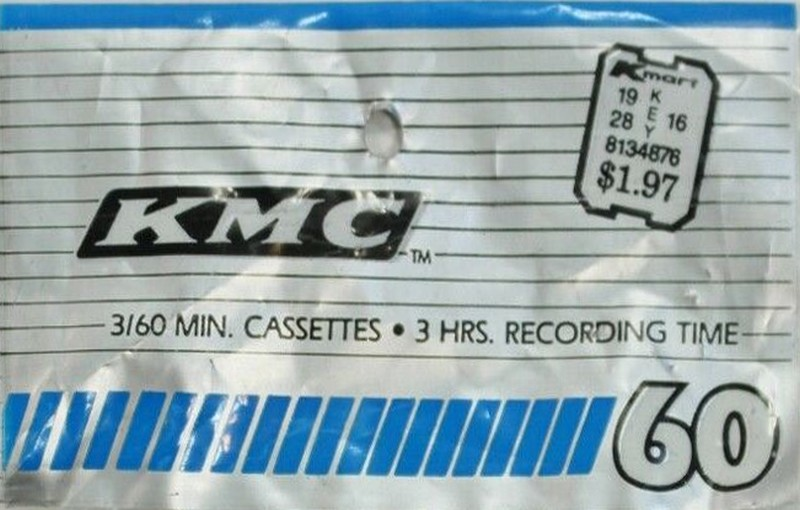 Compact Cassette:  KMC -  60