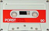Compact Cassette Porst 90 Type I Normal 1977 Germany