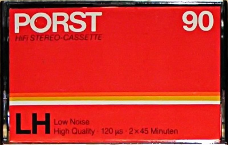 Compact Cassette Porst 90 Type I Normal 1977 Germany