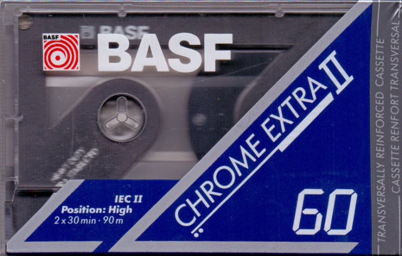 Compact Cassette: BASF  - Chrome Extra II 60