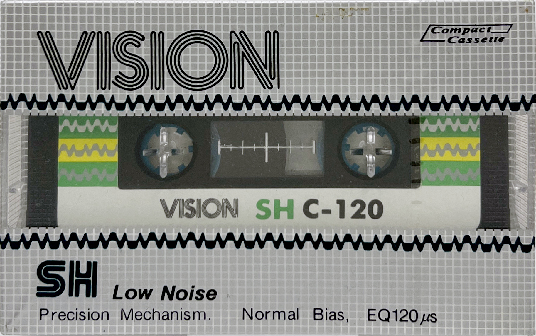 Compact Cassette Vision SH 120 Type I Normal 1982 Europe
