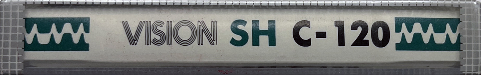 Compact Cassette Vision SH 120 Type I Normal 1982 Europe