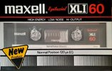 Compact Cassette Maxell XLI 60 Type I Normal 1986 Japan