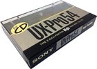 Compact Cassette Sony UX-Pro 54 "UX-PRO54B" Type II Chrome 1989 Japan