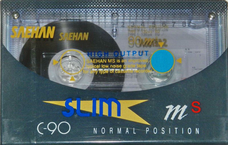 Compact Cassette Saehan MS 90 Type I Normal North America