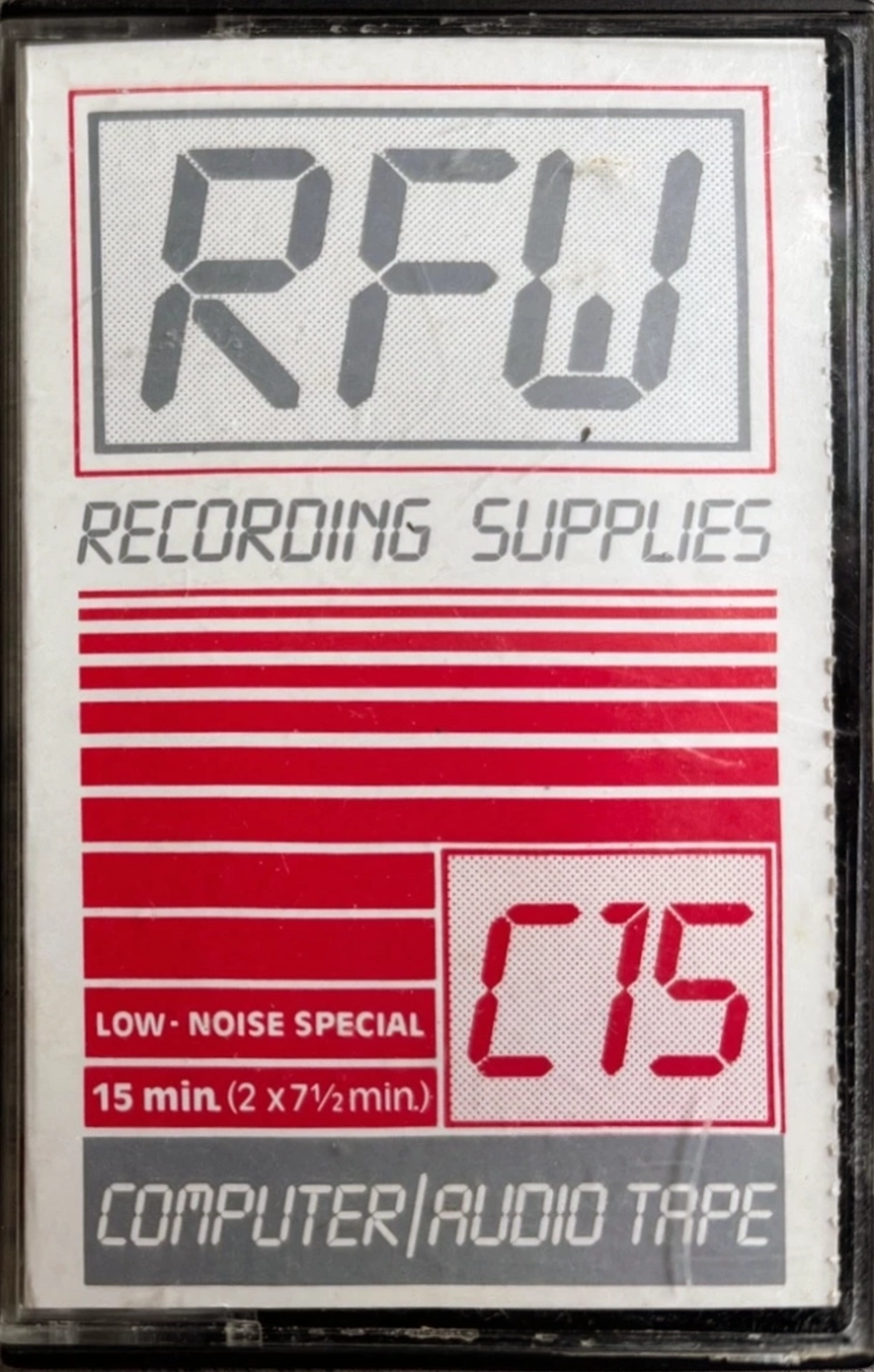 Compact Cassette RFW 15 Computer Cassette UK