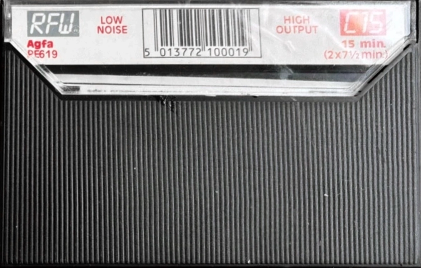 Compact Cassette RFW 15 Computer Cassette UK