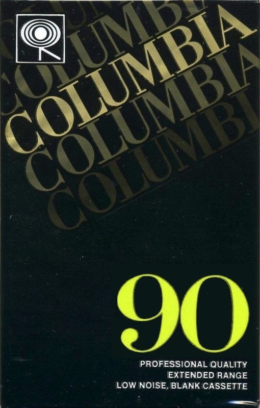 Compact Cassette Columbia 90 Type I Normal 1977 USA