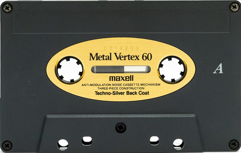 Compact Cassette: Maxell / Hitachi Maxell - Metal Vertex 60